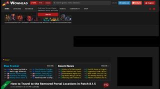 
                            4. How to Travel to the Removed Portal Locations in Patch 8.1.5 ... - Vale Of Eternal Blossoms Portal