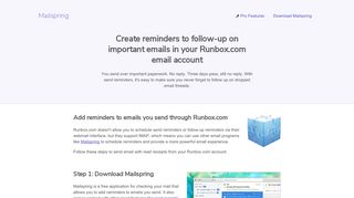 
                            6. How to turn on reminders for your Runbox.com email account - Runbox Sign In