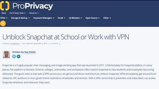 
                            8. How to unblock Snapchat [easy follow guide] | Why a VPN is ... - Unblocked Snapchat Login