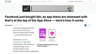 
                            5. How to use tbh, the anonymous app teens helped get to the ... - Tbh Portal Snapchat