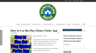 
                            5. How to Use the Play Disney Parks App | Disneyland Daily - Tinkerbell Sign Up Game