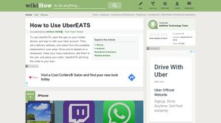 
                            7. How to Use UberEATS (with Pictures) - wikiHow - Uberseat Portal