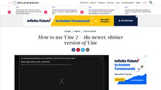 
How To Use Vine 2 (or v2), The New Version Of Vine ...  
 