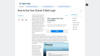 
How to Use Your Charter E-Mail Login - The Tech-FAQ

