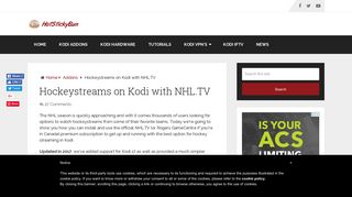 
                            1. How to watch Hockeystreams on Kodi with NHL.TV ... - Nhl Tv Kodi Portal
