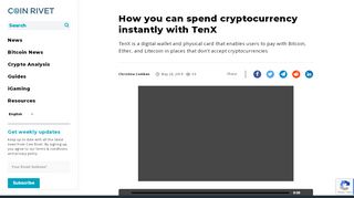 
                            5. How you can spend cryptocurrency instantly with TenX - Tenx Sign Up