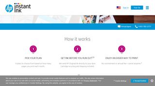 
                            1. HP Instant Ink HP® Official Site - Sign up here