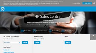 
                            7. HP Sales Central - Hp Csn Enterprise Portal