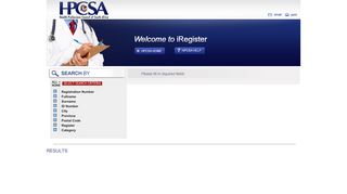 
                            5. HPCSA Iregister - Hpcsa Portal