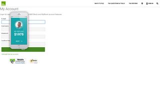 H&R Block Sign-In Page  H&R Block®