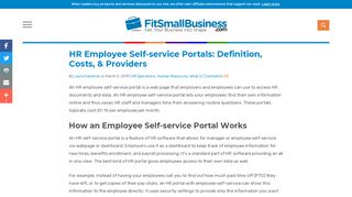 
                            7. HR Employee Self-service Portals: Definition, Costs, & Providers - Savers Hr Portal