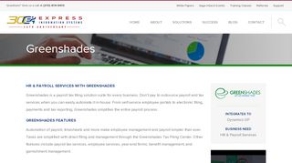 
                            7. HR & Payroll Services with Greenshades | Express Info - Green Shades Online Portal