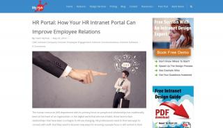
                            3. HR Portal: How A HR Intranet Portal Can Improve Employee Relations - Fun Com Employee Portal