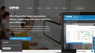 HR Software as a Service from CIPHR - UK Hosted HR Systems - Ciphr Net Login