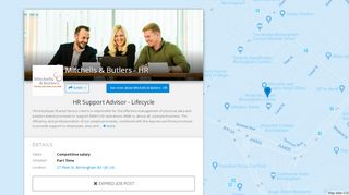 
                            8. HR Support Advisor - Lifecycle at Mitchells & Butlers - HR ... - Peoplenet Mitchells And Butlers Login
