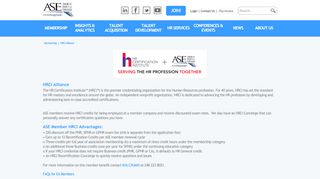 
                            9. HRCI Alliance - American Society of Employers - Hrci Recertification Portal