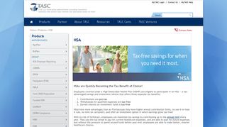 
                            8. HSA - TASC - Tasc Employee Portal