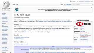 
                            4. HSBC Bank Egypt - Wikipedia - Hsbc Egypt Portal Page