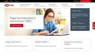 
                            1. HSBC México: HSBC Personas - Productos Y Servicios - Hsbc Portal Mexico