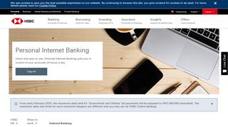 
                            7. HSBC Personal Internet Banking | HSBC HK - Hsbc Hong Kong Personal Banking Login
