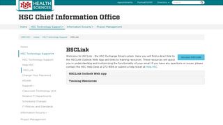 
                            3. HSCLink :: HSC Chief Information Office | The University of New ... - Unmh Employee Portal