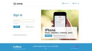 
                            8. HTC Plus WebMail - Htc Webmail Login