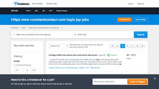 Https www constantcontact com login jsp Jobs, Employment ... - Www Constantcontact Com Portal Jsp