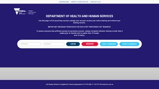 
                            3. https://dhs.lsv-from-anywhere.com.au/ - Life Saving Victoria Dhs Portal