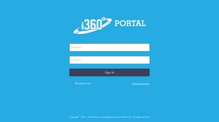 
                            1. https://portal.i-360.com/ - I 360 Portal Login