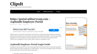 
https://portal.utilservcorp.com – Asplundh Employee Portal  
