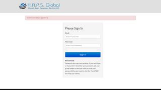 
                            1. https://www.hapsgloballlc.com/login.aspx - Haps Global Login
