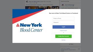 
                            7. http://www.nybloodcenter.org/donate-blood ... - Facebook - Nybloodcenter Portal