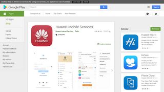 
                            10. Huawei Mobile Services - Apps on Google Play - Huawei Cloud Service Portal