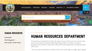 
                            2. Human Resources Department - Gila County - Gila County Hr Portal