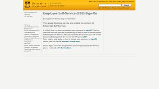 
                            8. Human Resources - Employment ... - University of Manitoba - Umself Login
