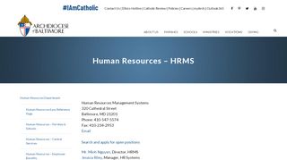 
                            5. Human Resources - HRMS | Archdiocese of Baltimore - Archdiocese Of Seattle Ultipro Login