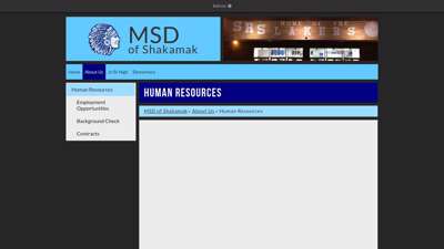 
                            3. Human Resources - MSD of Shakamak