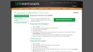 
                            6. Human Resources Payroll - University of North Dakota - North Dakota Peoplesoft Portal