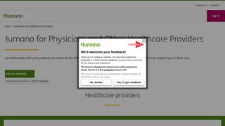 
                            8. Humana for Healthcare Providers - Argus Vision Provider Portal