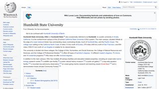 Humboldt State University - Wikipedia - Www Humboldt Edu Portal