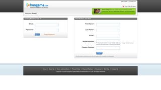 hungama.com - Login - Hungama Portal With Facebook
