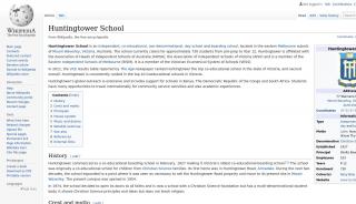 
                            3. Huntingtower School - Wikipedia - Huntingtower Portal