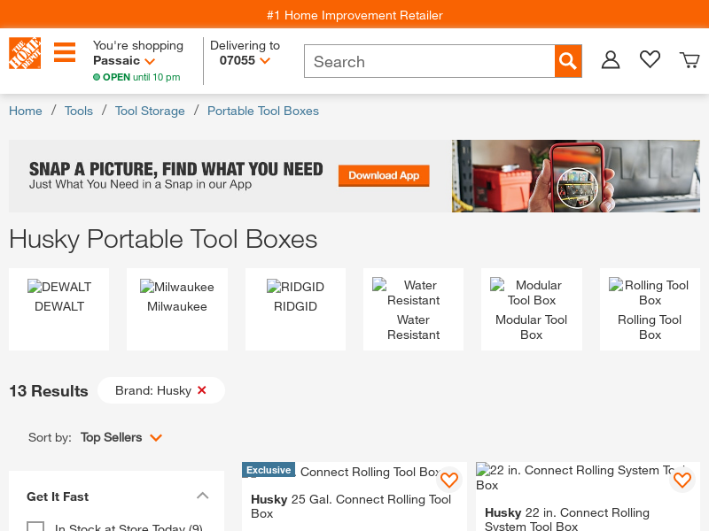 
                            3. Husky - Portable Tool Boxes - Tool Storage - The Home Depot