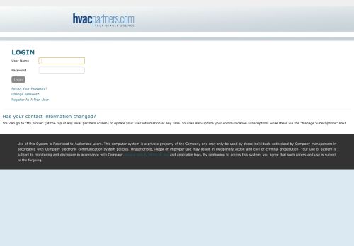 
                            1. HVAC Partners - New Hvac Partners Partner Portal