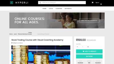 Hyperli  Stock Trading Course with Vizual Coaching Academy