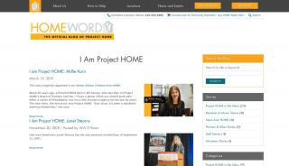 
                            5. I Am Project HOME | Project HOME - Project Home Staff Portal