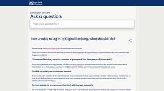 
                            1. I am unable to log in to Digital Banking, what should I do ... - Rbs Bankline Portal Problems