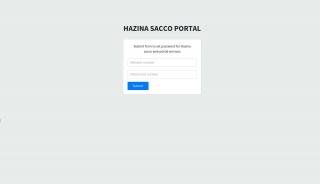 
                            4. I forgot my password - Hazina sacco society - Hazina Portal