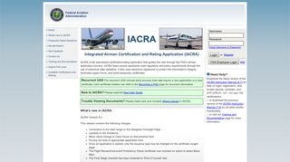 
                            8. IACRA - Federal Aviation Administration - Ia Test Portal