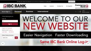 
                            3. IBC Bank Home | Personal, Business, and International Banking - Ibc Com Online Banking Portal